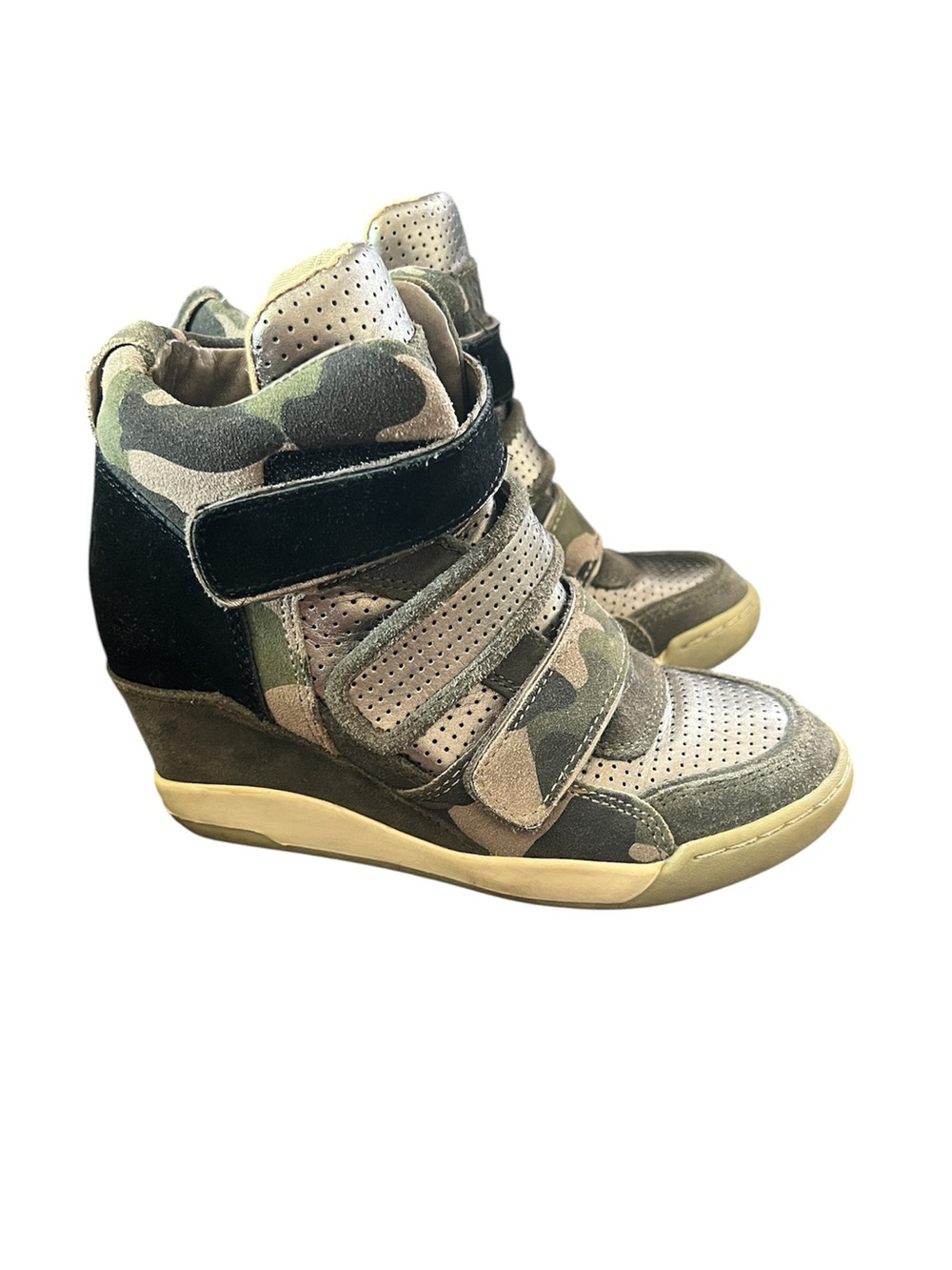 ASH CAMO sneaker wedge